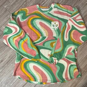 Disneyworld swirl spirit Retro Graphic Jersey